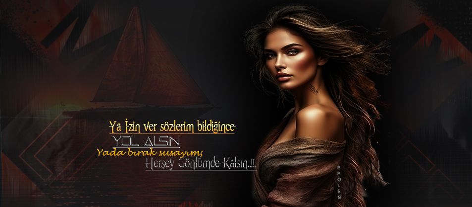 Ya İzin ver sözlerim bildiğince; YOL ALSIN;            Yada bırak susayım;         Herşey Gönlümde Kalsın..!!