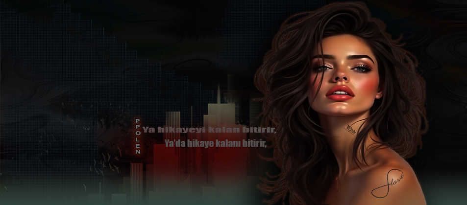 Ya hikayeyi kalan bitirir,          Ya’da hikaye kalanı bitirir,