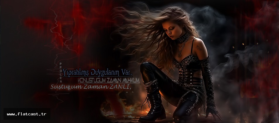 Yıpratılmış Duygularım Var.. Konuştuğum Zaman MAHKUM, Sustuğum Zaman ZANLI,