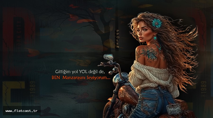 Gittiğim yol YOL değil de,       BEN  Manzarasını Seviyorum...