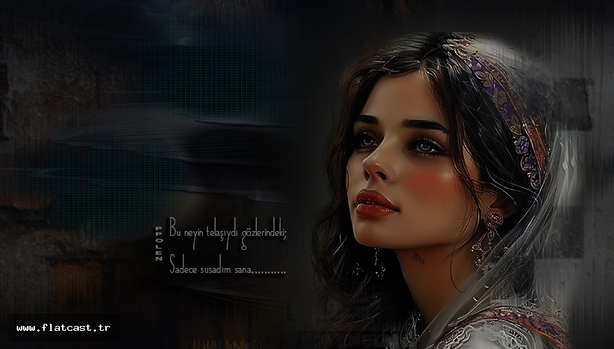 neyin telaşıydı qözlerindeki.............