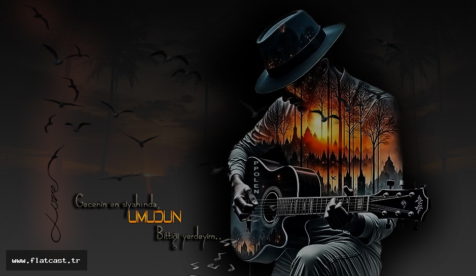 Gecenin en siyahında...........