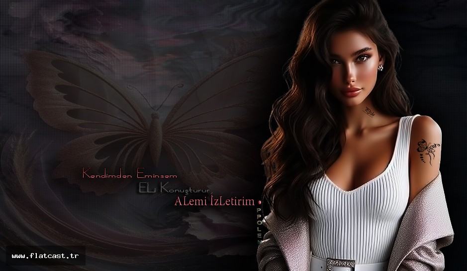 kendinden eminsen............