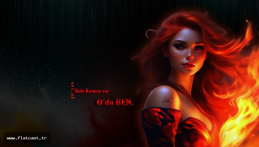 Bide Kırmızı var...............O'da BEN.........