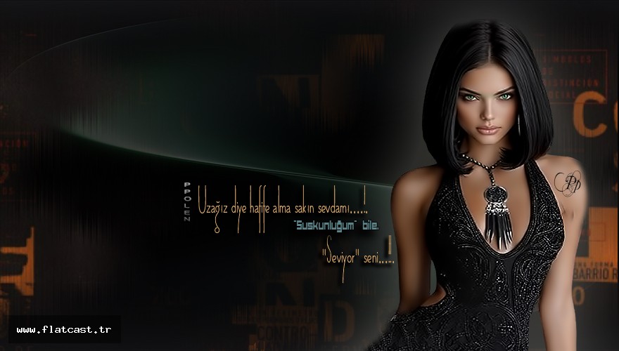 Uzağız diye hafife alma sakın sevdamı....! "Suskunluğum" bile "Seviyor" seni...!!